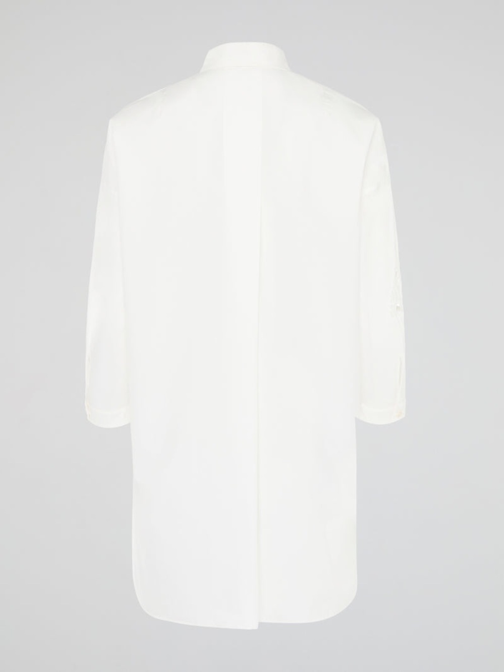 Akris Punto White Eyelet Shirt Dress Size 12 - Picture 2 of 8